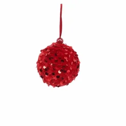 Für Den Weihnachtsbaum|Deko-Hänger Stoffkugel 7 cm