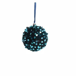 Discount Deko-Hänger Stoffkugel 7 cm Für Den Weihnachtsbaum