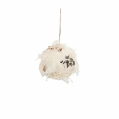 Für Den Weihnachtsbaum|Deko-Hänger Stoffkugel 7 cm