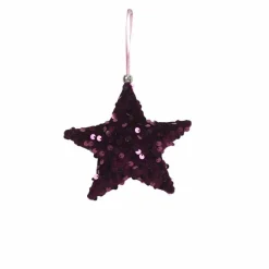 Deko-Hänger Stoffstern 12 cm