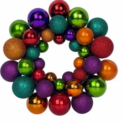 Dekorationsartikel|Deko-Kranz Party Christmas Ø 25 cm