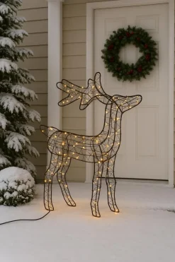 DesignLive Deko-Leuchte Hirsch