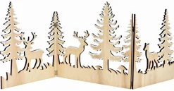 Online Deko-Objekt Aufsteller - Winterwald Dekorationsartikel