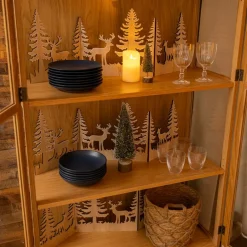 Online Deko-Objekt Aufsteller - Winterwald Dekorationsartikel