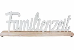 DAHEIM Deko-Objekt Schriftzug - Familienzeit