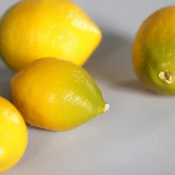 Dekofiguren|Deko-Objekt Zitronen 5tlg.