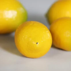 Dekofiguren|Deko-Objekt Zitronen 5tlg.