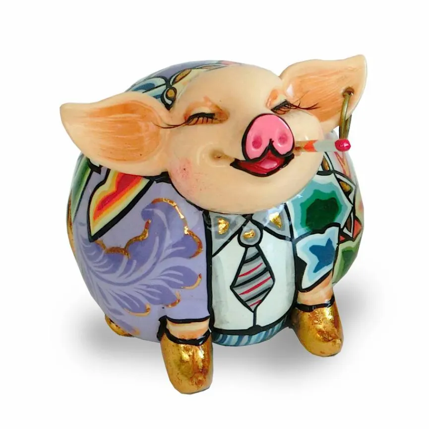 Discount Deko-Schwein Patrick Dekofiguren Tiere & Pflanzen