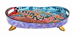 Toms Company Deko-Tablett Oval