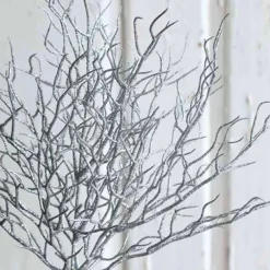 Hot Deko-Zweig Glitter 40 cm Dekorationsartikel|Grünpflanzen