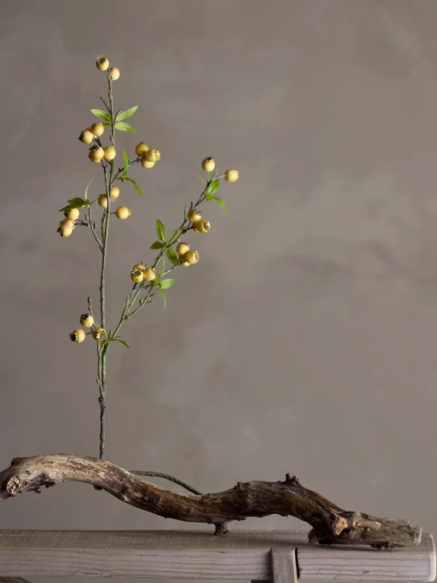 Grünpflanzen|Deko-Zweig Hawthorn 84 cm