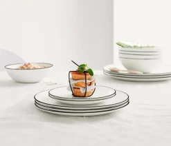 ASA Selection Geschirr|Dessertteller Ligne Noire Ø 14,5 cm