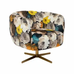 KARE DESIGN Drehsessel Peony Flower 84685