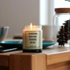 Duftkerze Ein bisschen mehr Ernst