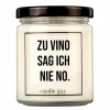 Duftkerze Zu Vino sag ich nie no