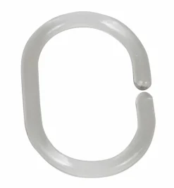 WENKO Duschvorhänge|Duschvorhangringe 12-er Set