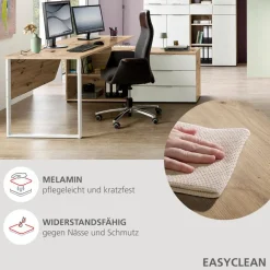 Innostyle Schreibtische|Eckschreibtisch Santorin