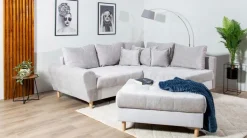 BOOOM Ecksofa mit Hocker Rice