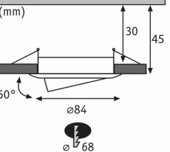 Paulmann Einbauleuchte Nova Coin