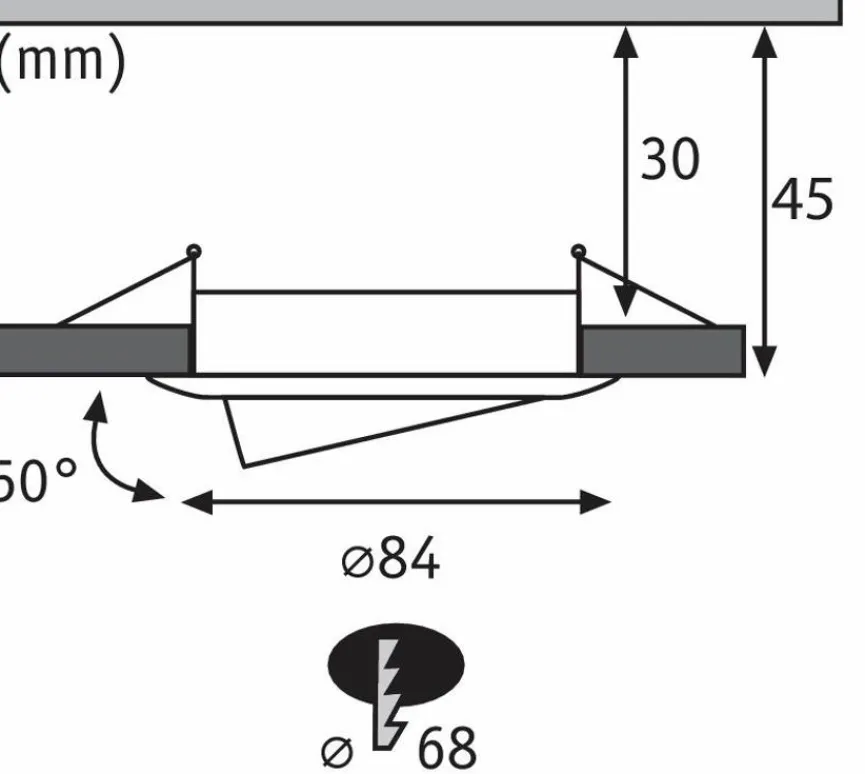 Paulmann Einbauleuchte Nova Coin
