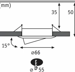 Outlet Einbauleuchte Nova Mini Plus Coin Einbauleuchten
