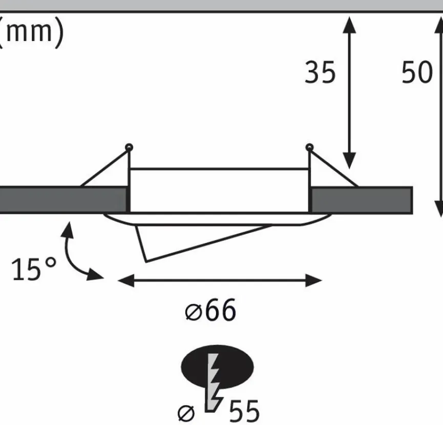 Outlet Einbauleuchte Nova Mini Plus Coin Einbauleuchten