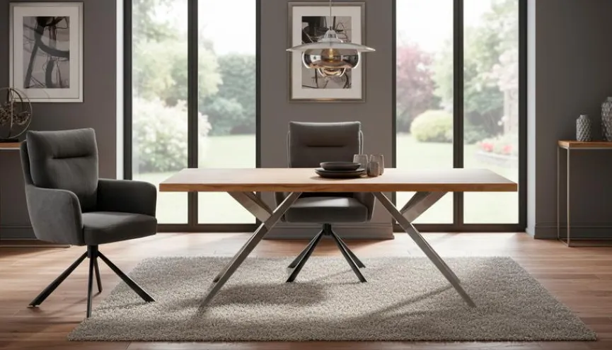 WOLFMÖBEL Esstisch Bombay 220 x 100 cm