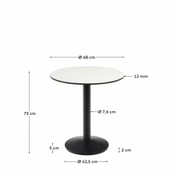 Kave Home Esstisch Esilda Ø 68 cm