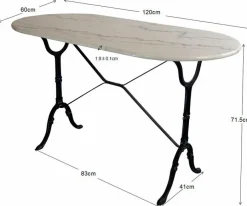 KARE DESIGN Balkontische|Esstische|Esstisch Kaffeehaus 87368