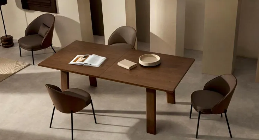 Kave Home Esstisch mit Auszug Arlen 220/ 250 x 95 cm