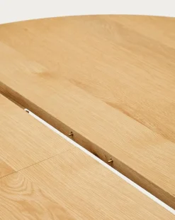 Kave Home Esstisch mit Auszug Artis Ø 120/ 170 cm