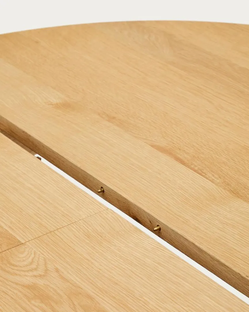 Kave Home Esstisch mit Auszug Artis Ø 120/ 170 cm