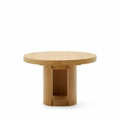 Kave Home Esstisch mit Auszug Artis Ø 120/ 170 cm