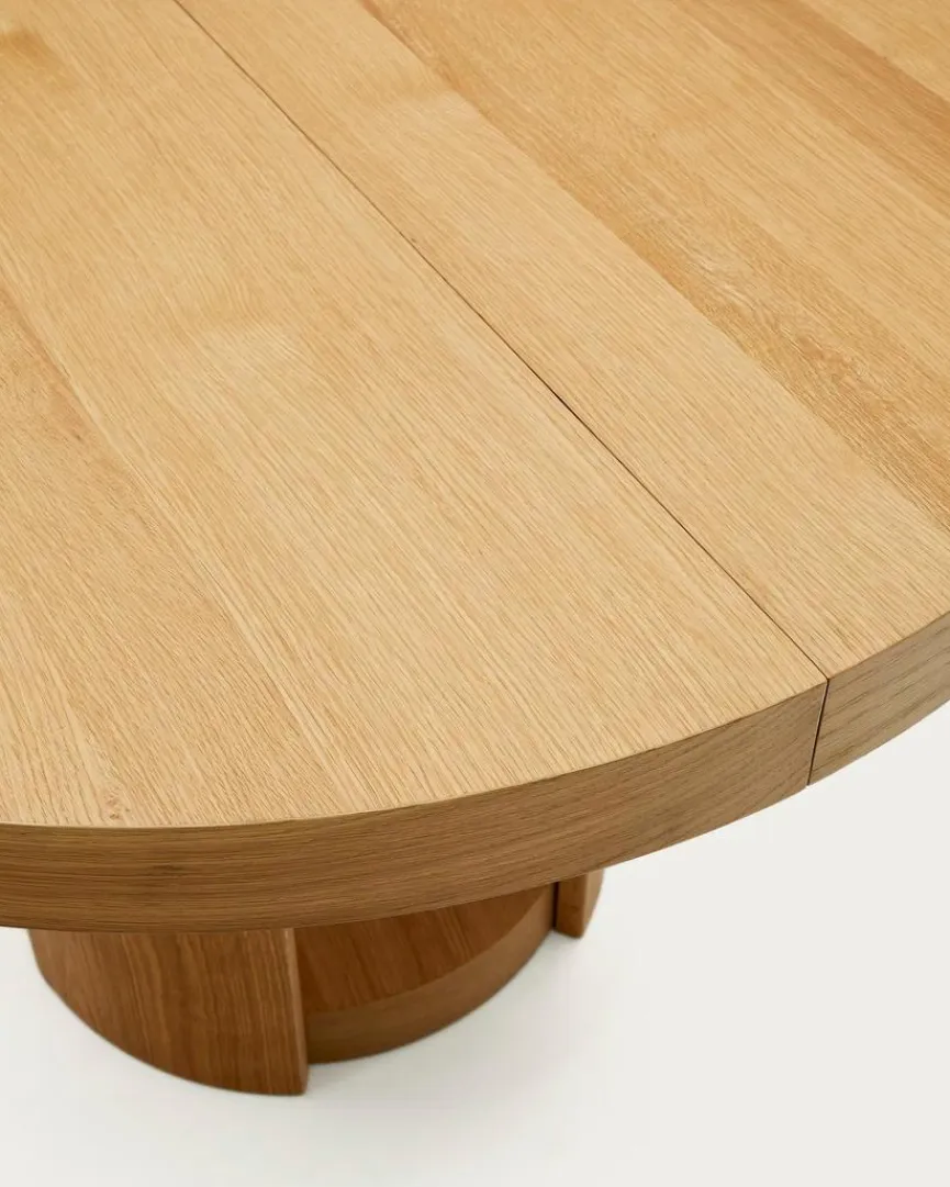 Kave Home Esstisch mit Auszug Artis Ø 120/ 170 cm