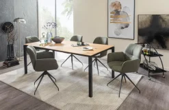 Mobitec Esstisch mit Auszug Float T0501 200/300 x 100 cm