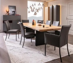 Sormani Esstische|Esstisch mit Auszug Genua 220/270/320 x 100 cm