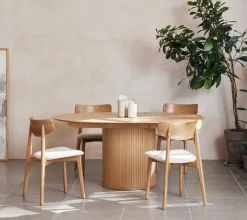 Esstisch mit Auszug Nola Ø 120/167 cm Esstische