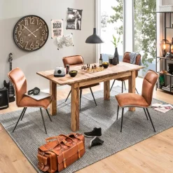 WOLFMÖBEL Esstisch mit Auszug Yoga 135/180 x 80 cm