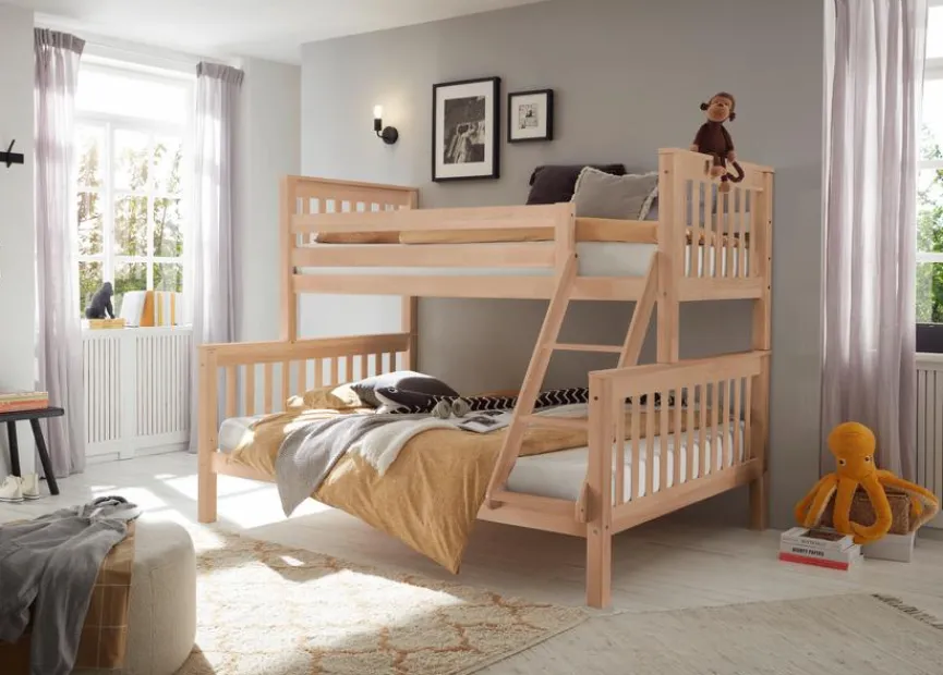 Hot Etagenbett Pino 140/90x200 cm Kinder Kinderbetten|Kinderbetten