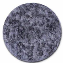 Outlet Fellteppich Imitat Melange Ø 80 cm Felle & Fellteppiche