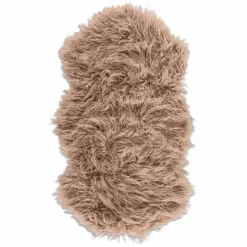 Fellteppich Imitat Zottelfell 55 x 95 cm