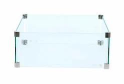 Cosi Feuerstellen-Glasaufsatz Square Glas Set L