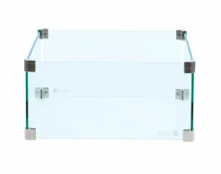 Cosi Feuerstellen-Glasaufsatz Square Glas Set M