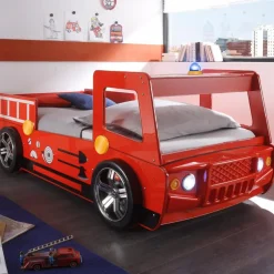 Kinder BEGABINO Kinderbetten|Kinderbetten|Feuerwehrauto-Bett Spark 90 x 200 cm