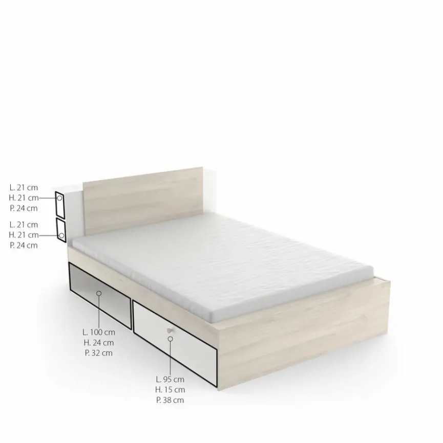 Hot Funktionsbett Life 140x200 cm Kinder Jugendbetten|Jugendbetten