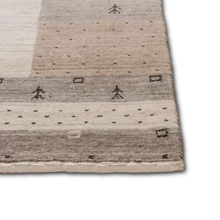 Discount Gabbeh Teppich Loom Lori 170 x 230 cm Natur(Look) Teppiche