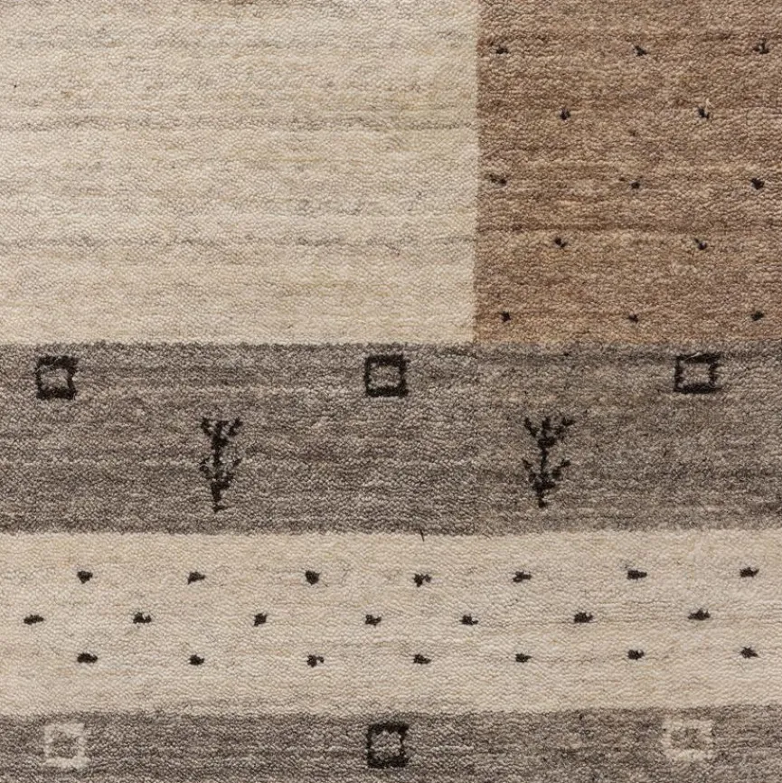 Discount Gabbeh Teppich Loom Lori 170 x 230 cm Natur(Look) Teppiche