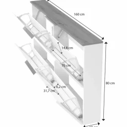 Garderoben-Komplettsets|Garderobenkombination Space