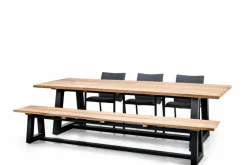 Outlet Gartenbank Ovada 280 x 40 cm Gartenbänke|Balkonbänke