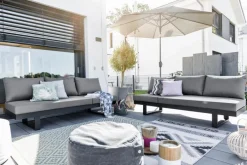 Loungeliegen|Gartenliegen|Gartenliegen Set Flin 2 tlg.